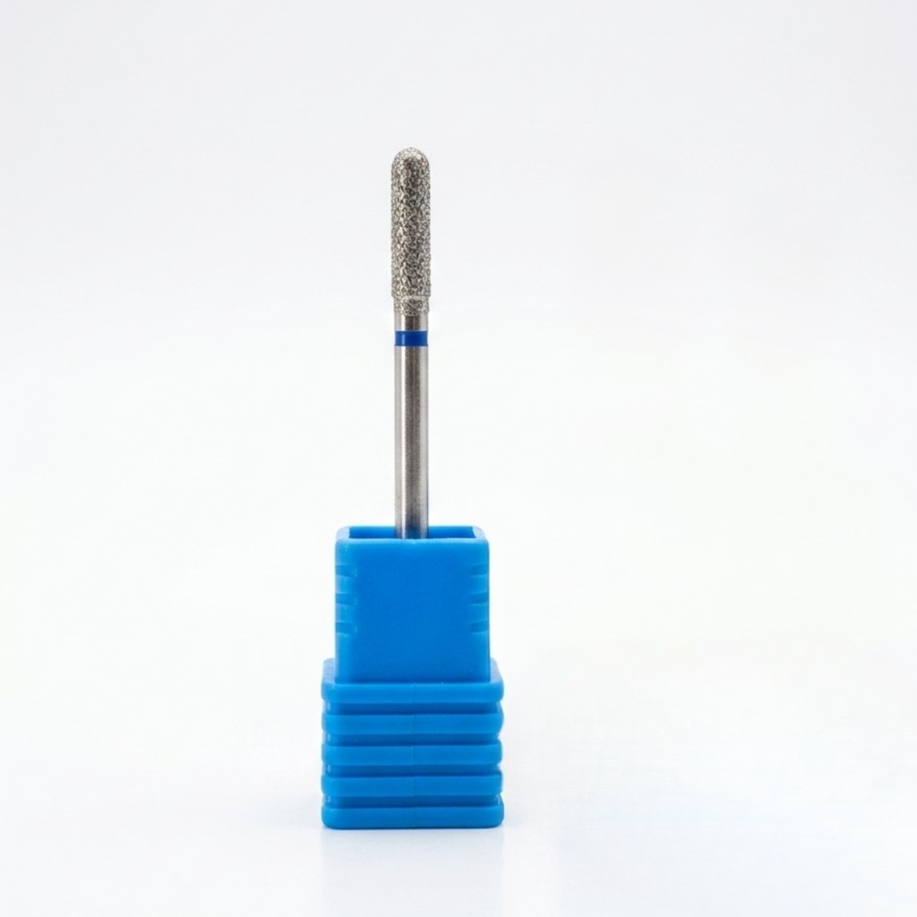 Broca Cilindro Punta Redondeada Azul 3.0 mm