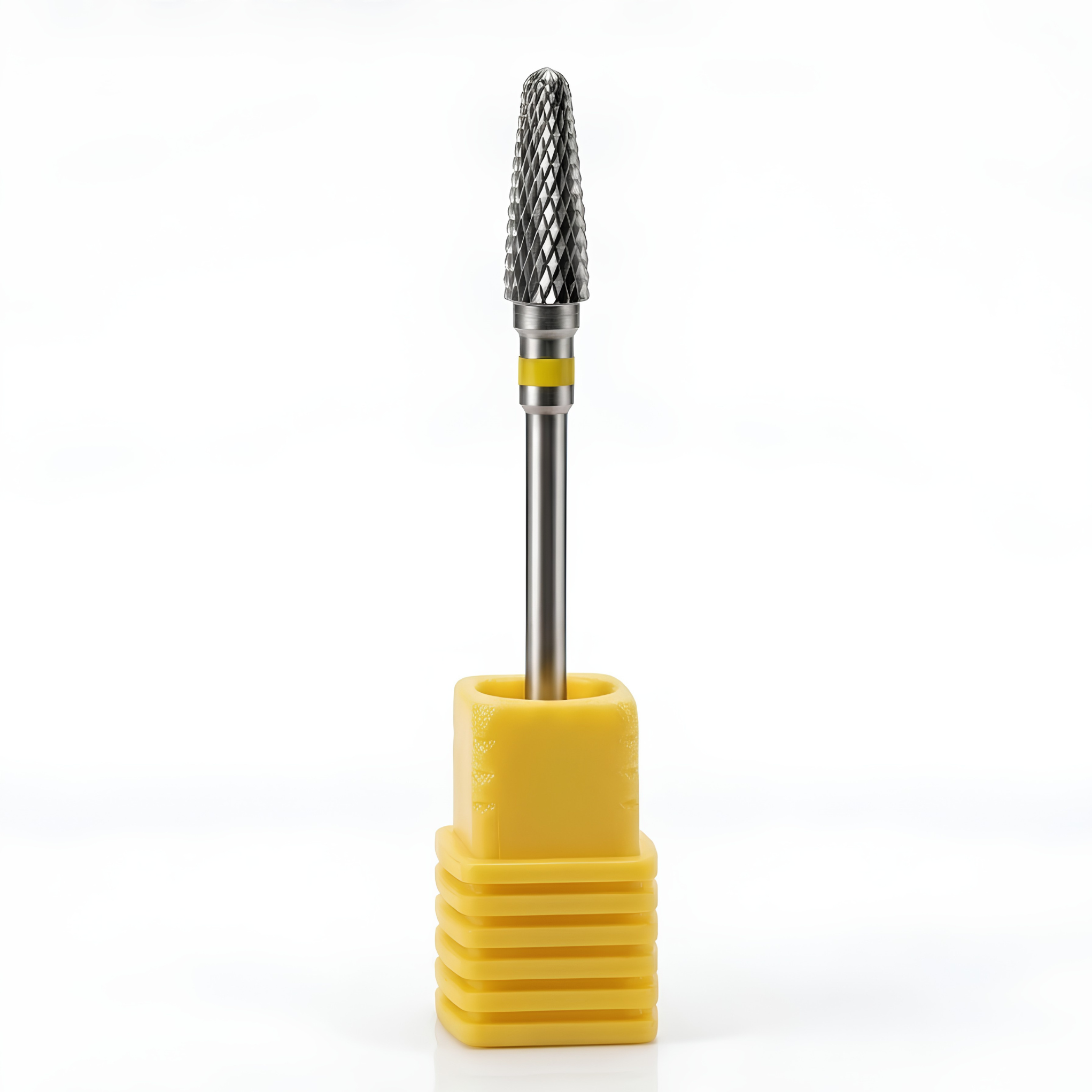 Broca de Carburo Extra Fina para Manicura - Corte Transversal para Retirada de Gel y Acrílico