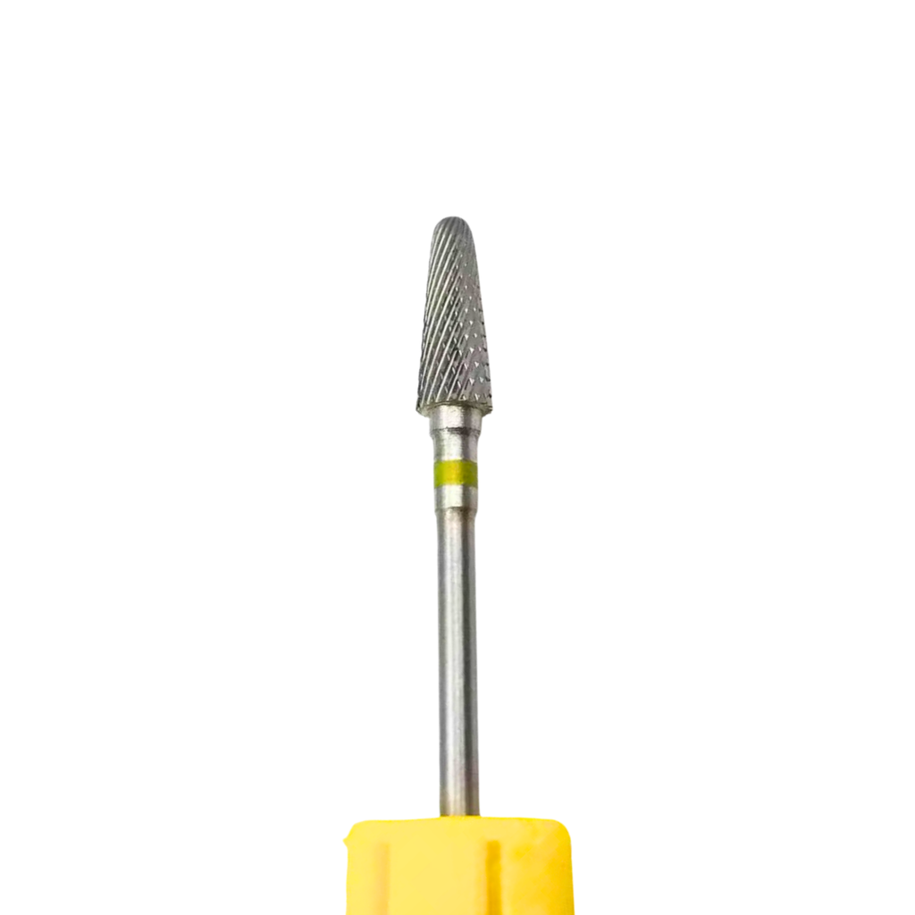 Broca de Carburo Extra Fina para Manicura - Corte Transversal para Retirada de Gel y Acrílico