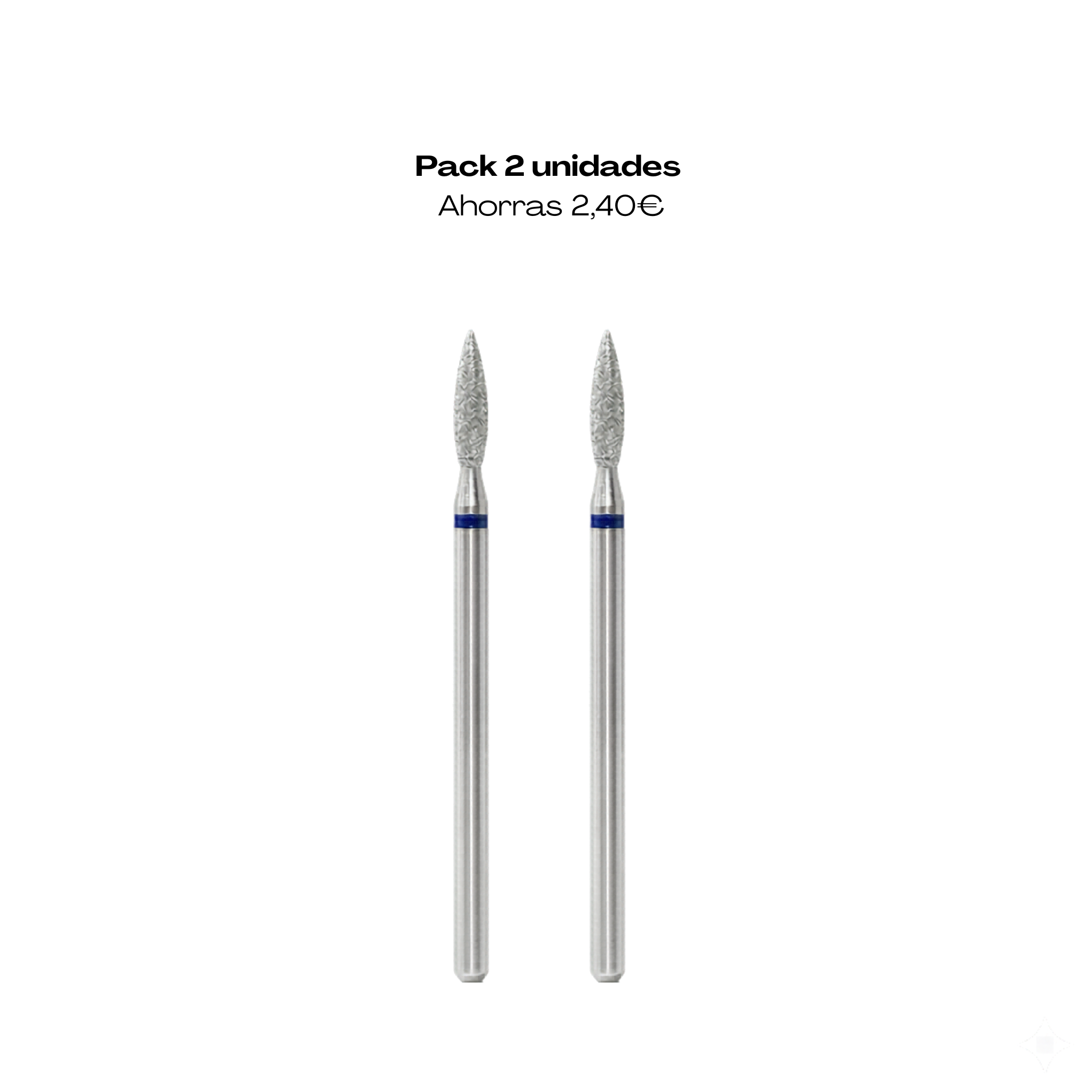 Broca Llama Azul 2 mm: El Estándar de Oro para una Manicura Rusa Impecable