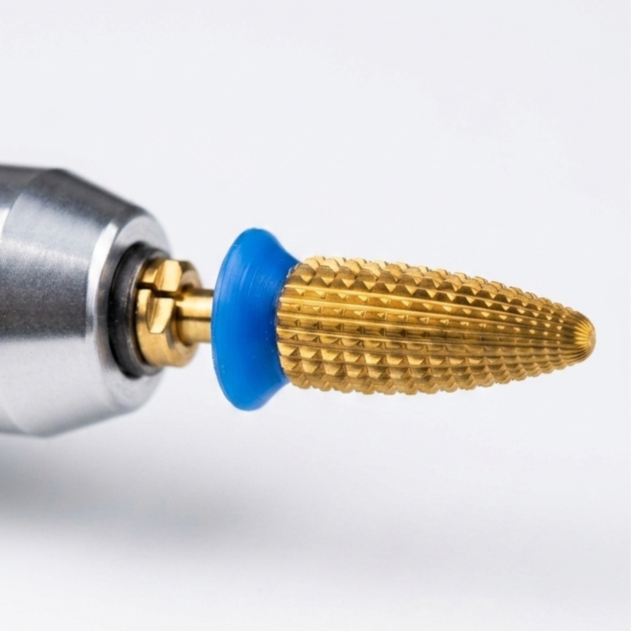 Broca Typhoon Yellow – Retiro de Acrílico y Gel sin calor