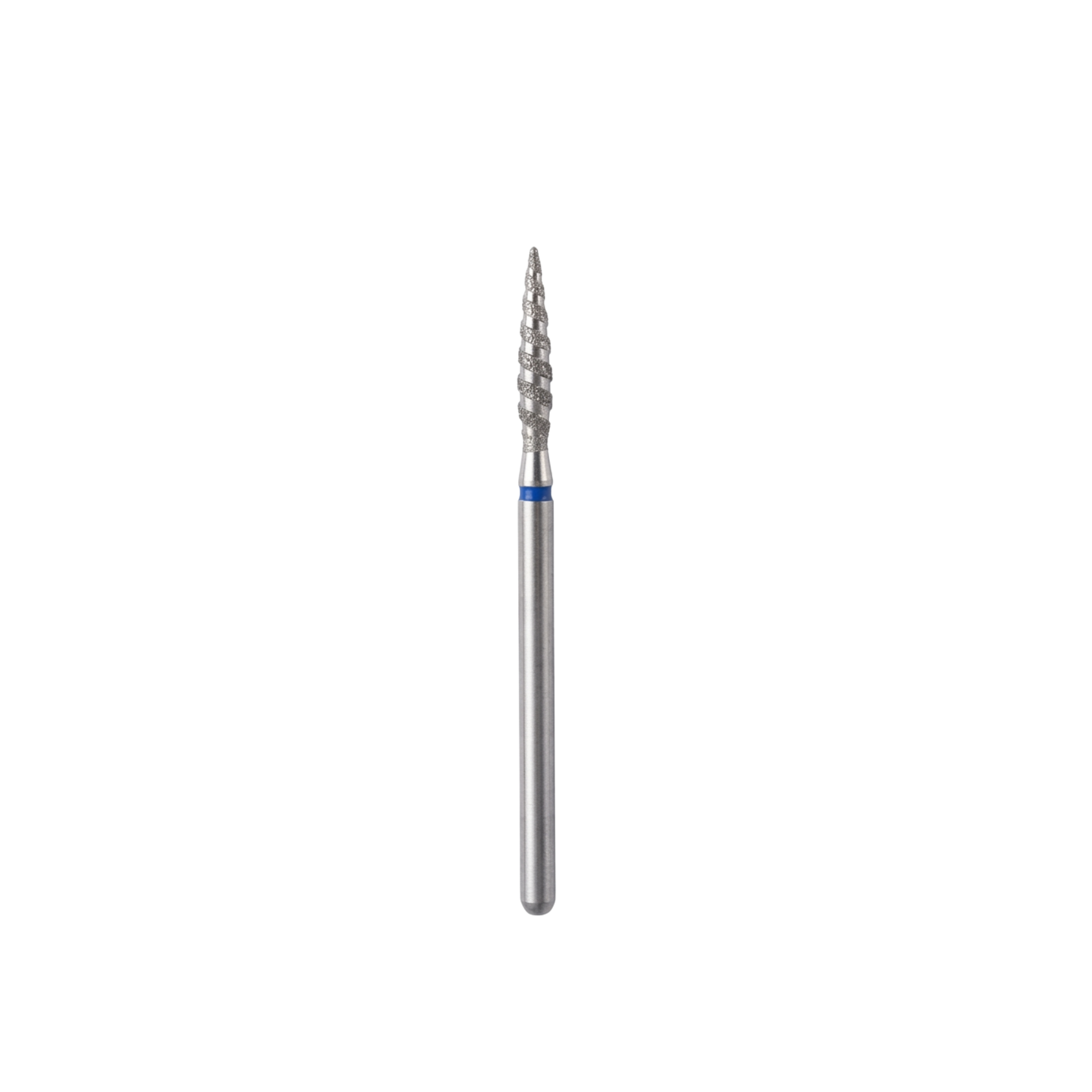 Broca de diamante  Twisted Flame Azul 2.3 mm - Control y Precisión para un Acabado Perfecto