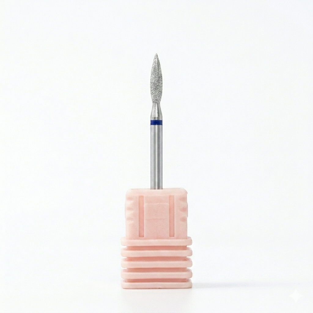 Broca Llama Azul 2 mm: El Estándar de Oro para una Manicura Rusa Impecable