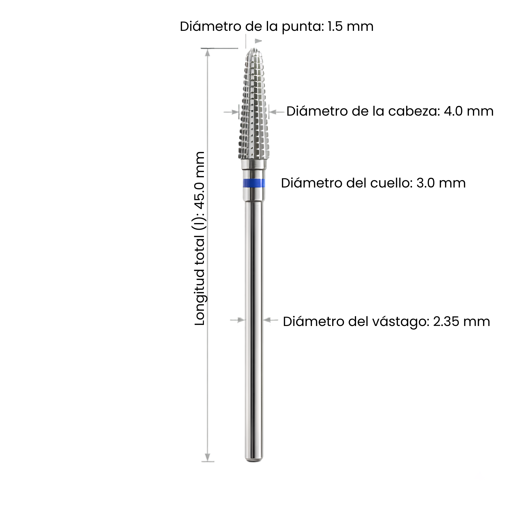 Broca Precision Pro – Control total para moldear uñas acrílicas