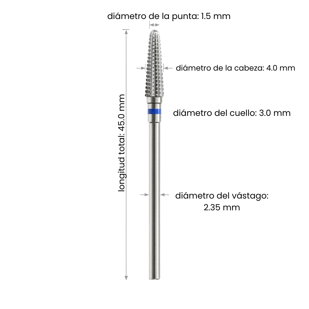 Broca Precision Pro – Control total para moldear uñas acrílicas