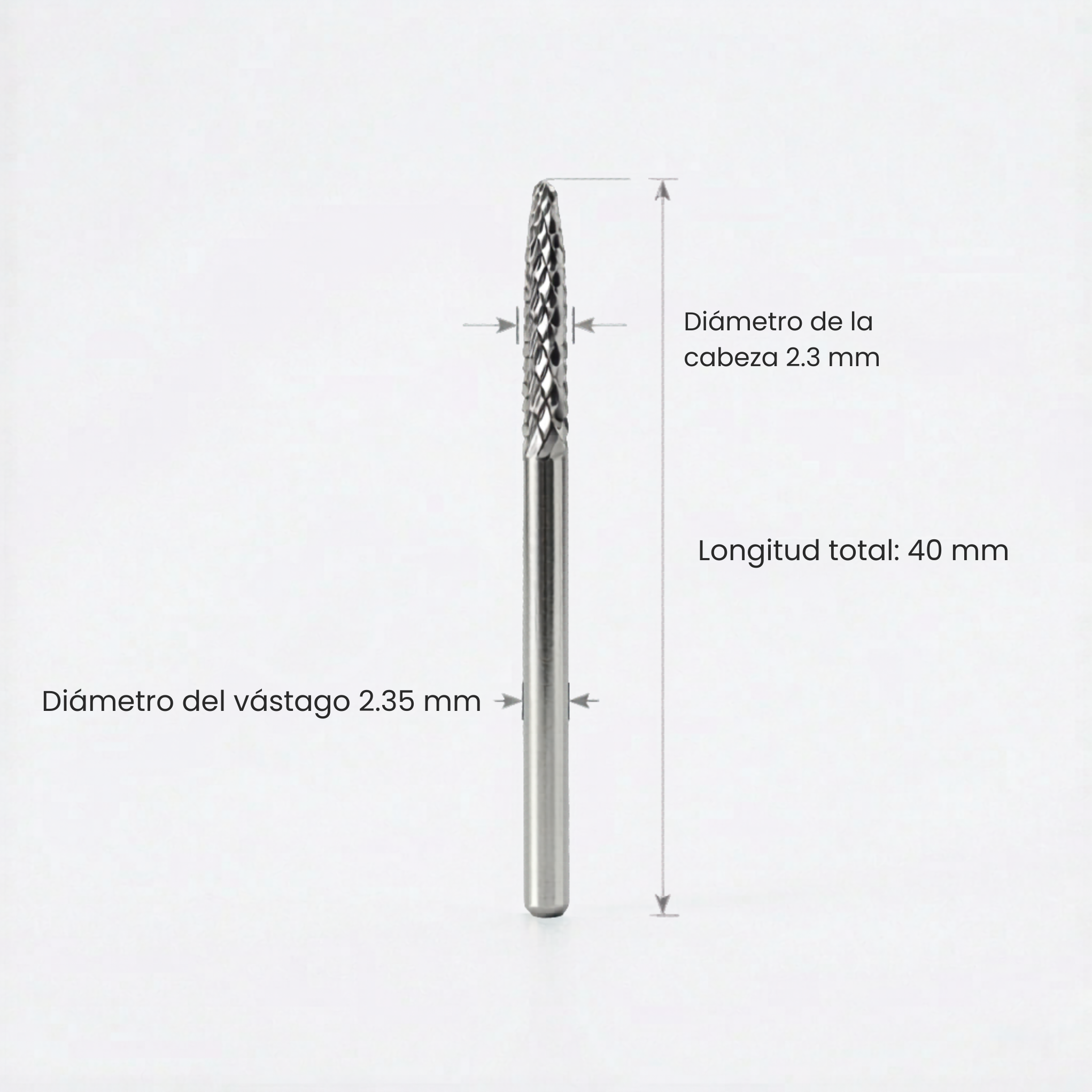 Broca Limpiadora Under Nail | Limpieza Bajo la Uña y Retiro de Piedras