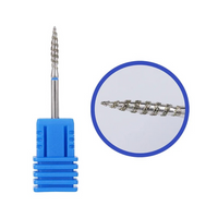 Broca de diamante  Twisted Flame - Azul