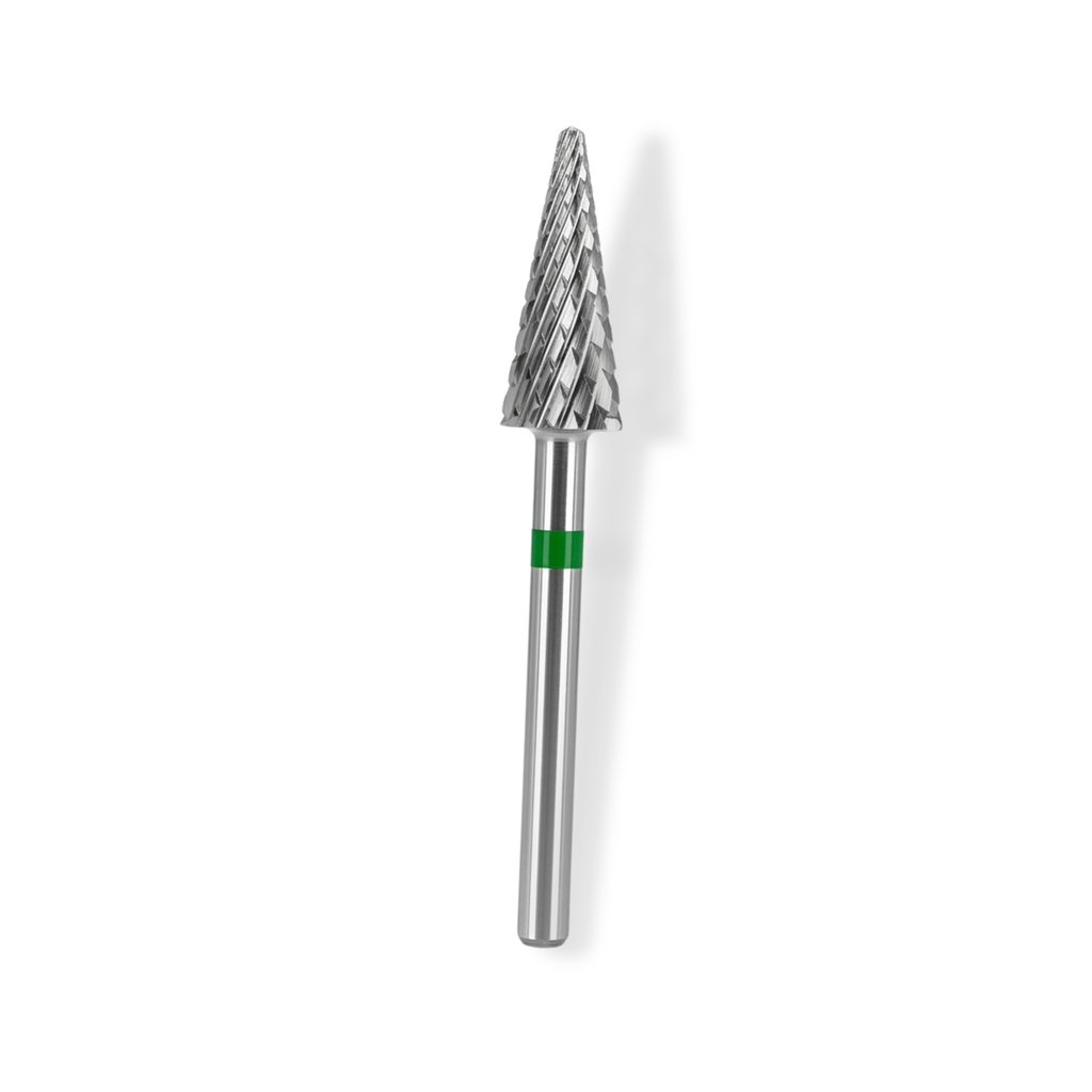 Broca Cónica de Carburo Tungsteno - Verde (Corte Fuerte)