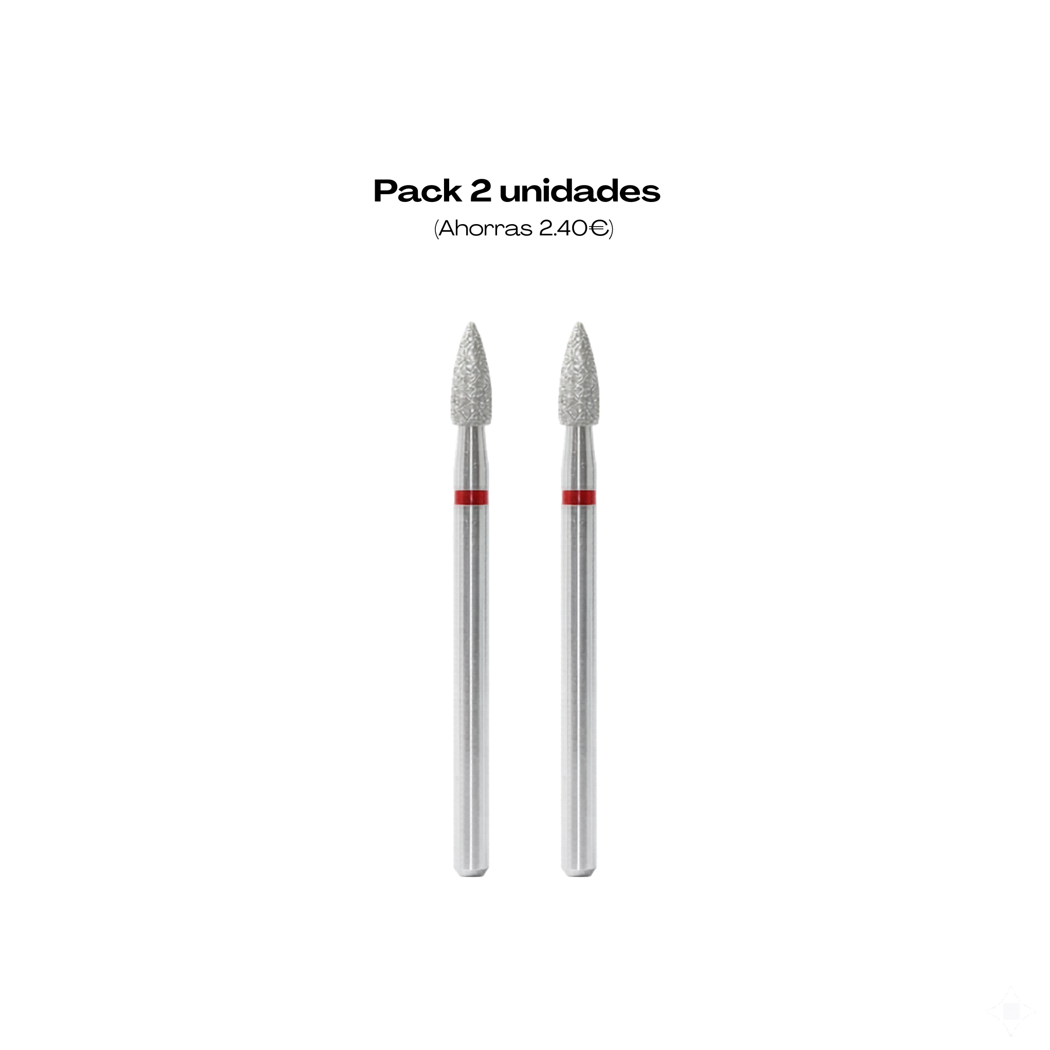 Broca de diamante Bullet roja
