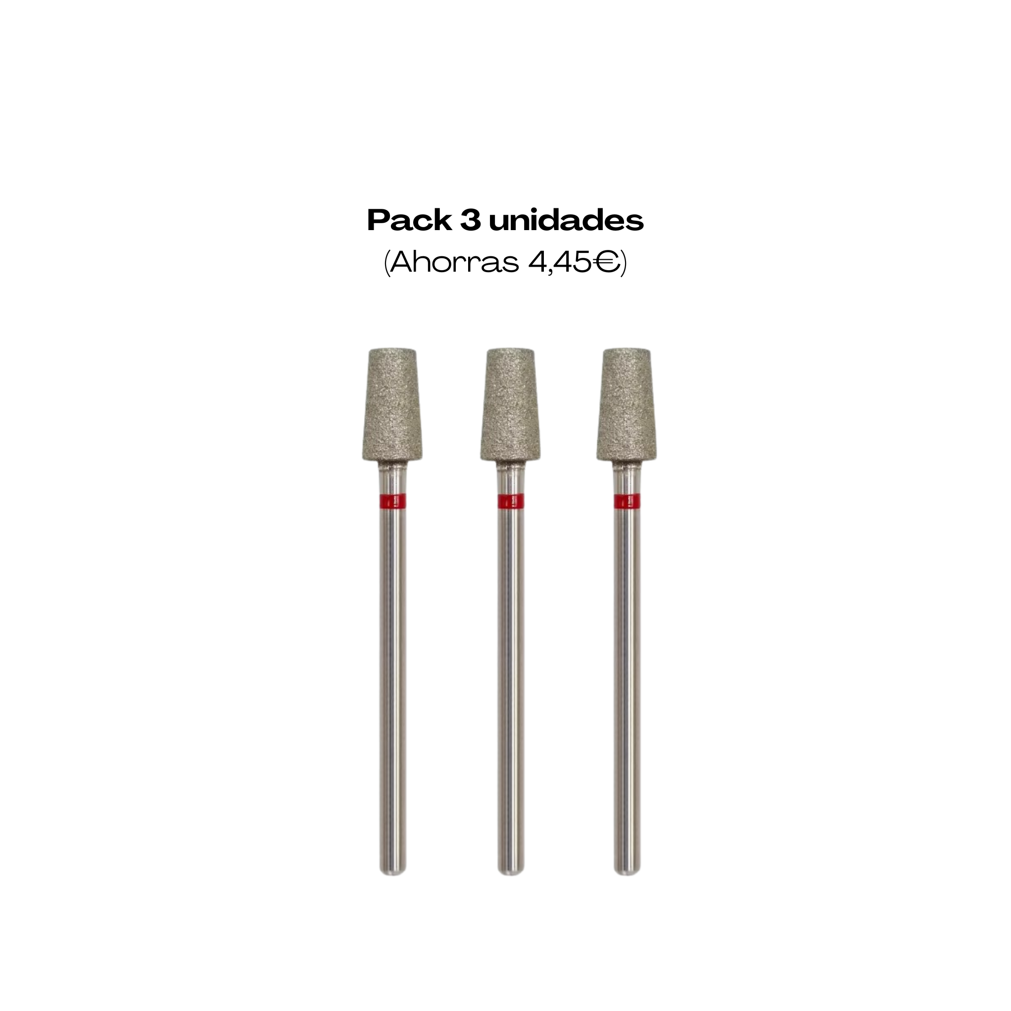 Broca de Diamante para Cutícula y Preparación - Fina- Manicura Rusa
