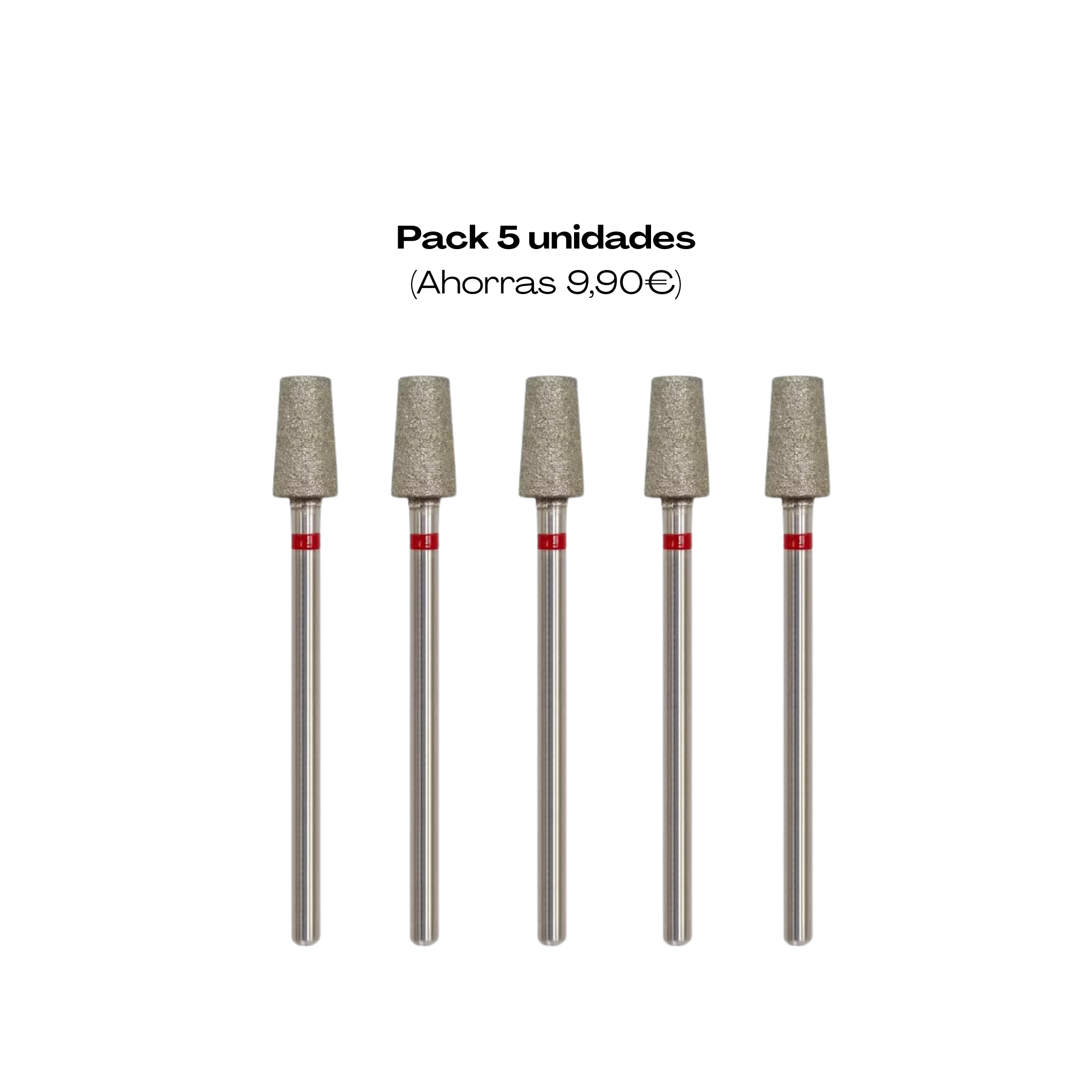 Broca de Diamante para Cutícula y Preparación - Fina- Manicura Rusa