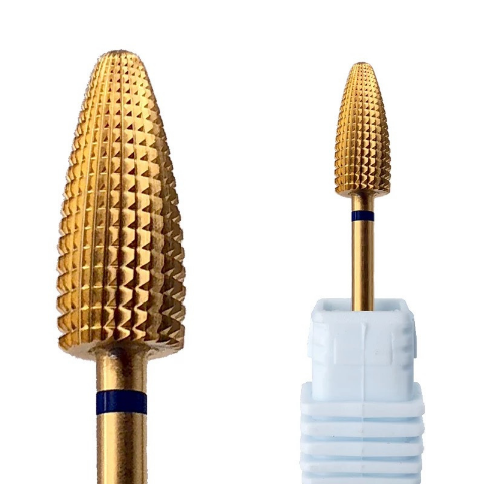 Broca Typhoon Yellow – Retira acrílico sin calor ni esfuerzo