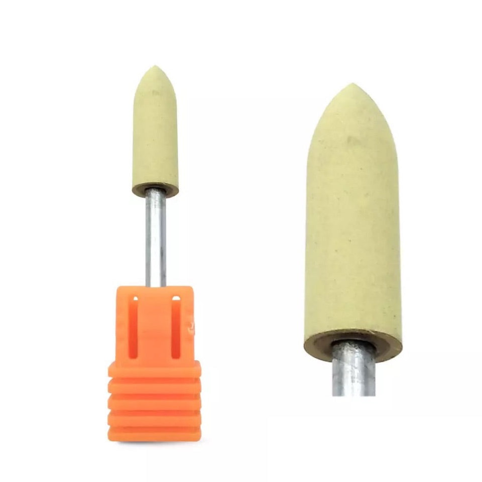 Broca de silicona pequeña en forma de cono