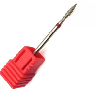 Broca de diamante “Twisted Flame “ Roja
