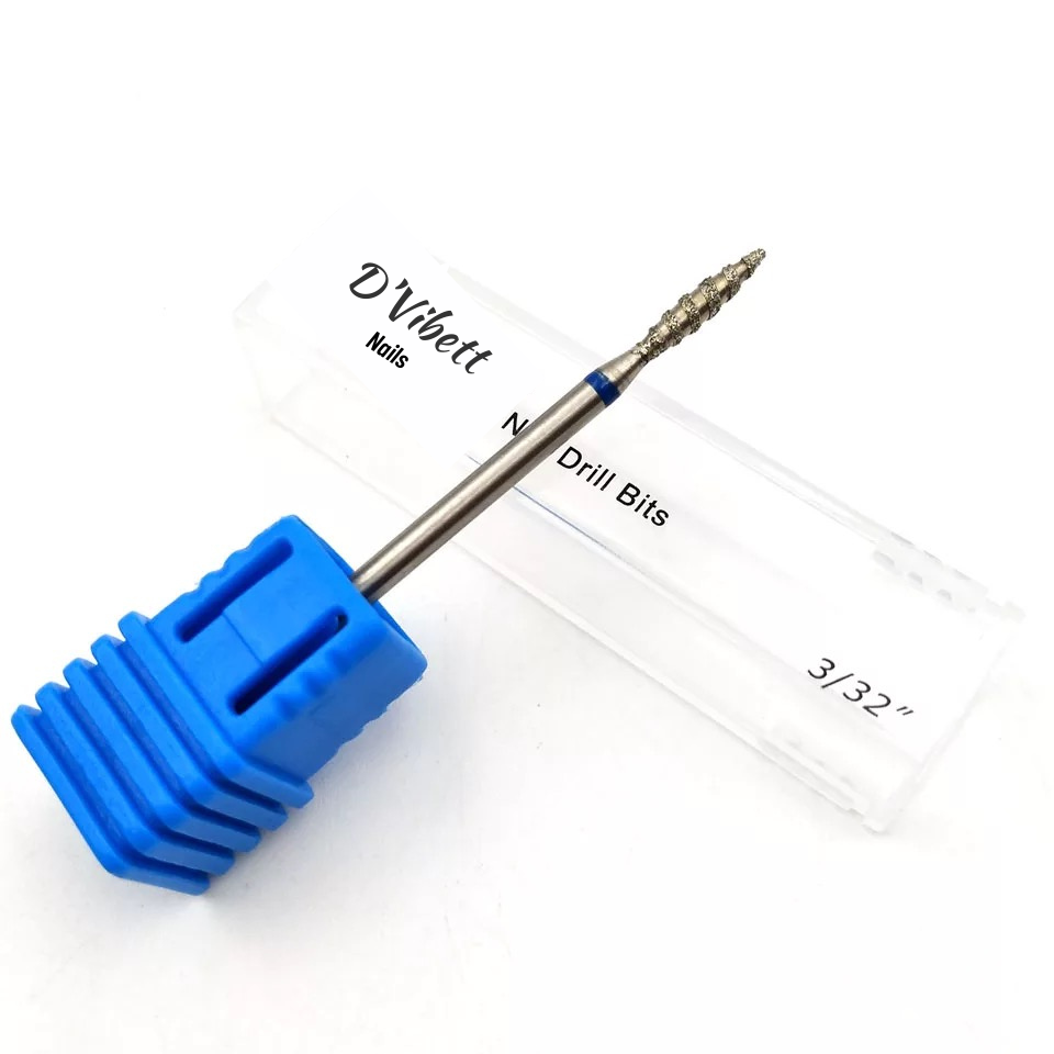 Broca de diamante  Twisted Flame Azul 2.3 mm - Control y Precisión para un Acabado Perfecto